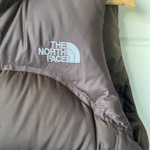 Rare 1996 North Face Nuptse Vest SP Brown 700 Goose Down Puffer Jacket Retro Y2K - Picture 6 of 12